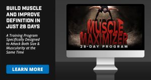 Building better muscle definition with 28 Day Muscle Maximizer