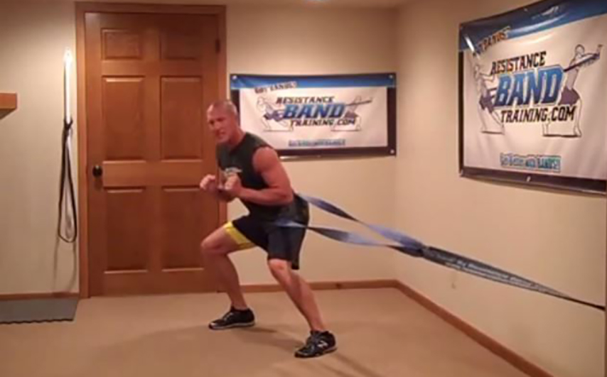 Heavy Resistance Band Workout