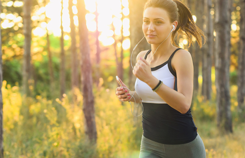 Girl Running - Increase Running Strength