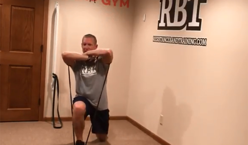 Reverse Lung - Stretch-strength workout