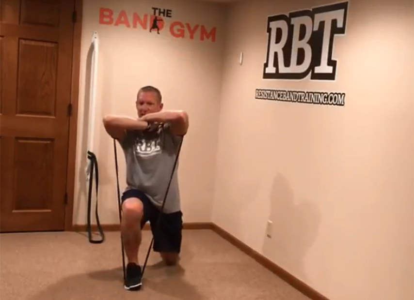 Reverse Lung - Stretch-strength workout