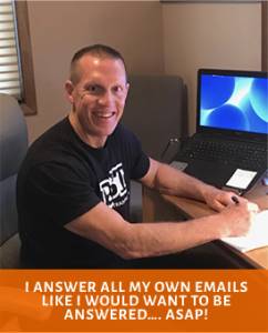 Dave answering emails about building better muscle definition