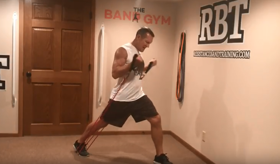 4 Way Band Arm Workout