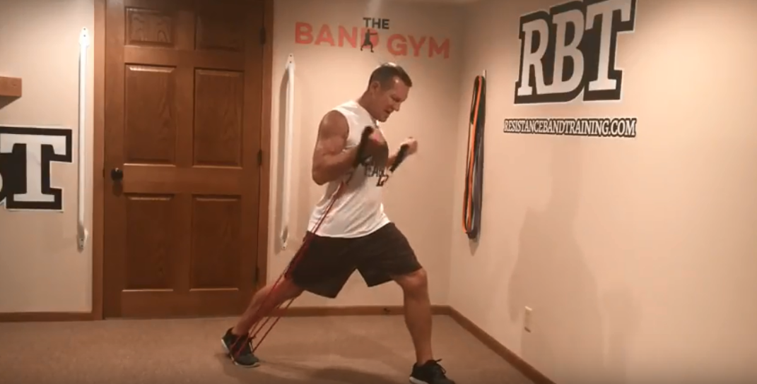 4 Way Band Arm Workout